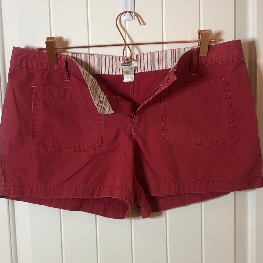 Old Navy Women's Bold Red Shorts